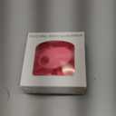 INNERNEED Food-Grade Soft Silicone Body Scrubber Shower Brush Handheld Cleansing Skin Brush, Gentle Exfoliating and Lather Well (Pink)