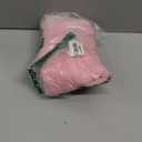 Fleece Lining Dog Hoodie with Harness Built in,Extra Warm Small Dog Jacket in Winter Puppy Coats with Drawstring Hooded,Light Pink Small