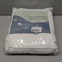 Linen White Curtains 108 inches Long for Bedroom Back Tab Privacy Light Filtering Semi Sheer White Boho Farmhouse Curtain Textured Modern Elegant Coastal Decor Curtains for Living Room