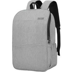 MAXTOP Deep Storage Laptop Backpack Business Anti-theft Backpacks[Water Resistant] College Computer Bookbag Fits 16 Inch Laptop (Light Grey)