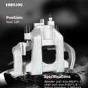 cciyu Rear Left Brake Caliper Assembly w/Bracket 18B5300 2011-2020 For Dodge For Durango,2011-2020 For Jeep For Grand Cherokee