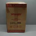 Wrangler 20" Astral Hardside Carry-On Luggage, Black