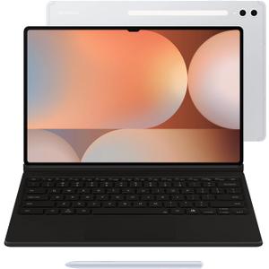 SAMSUNG Galaxy Tab S10 Ultra Ai Keyboard Case Included WiFi Model 14.6" 11200 mAh 13MP SM-X920 (TPA Latino American Stock) Dual Camera (Platinum Silver, 256GB + 12GB)