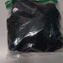 WDIRARA Women's Crochet Ruffle Shorts Elastic Waist Frilly Mini Shorts (Medium, Black)