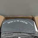 Mr. Sandman Weighted Blanket for Adults Queen Size 15 lbs, Soft Cooling Heavy Minky Blanket for Sleep, Washable Throw Blanket with Glass Beads, 60 x 80 Inches, Grey