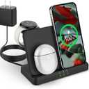 Foldable 3 in 1 Wireless Charging Station Compatible with Google Pixel Watch