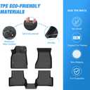 Nilight TPE Floor Mats for Audi A6 S6 A6 Quattro