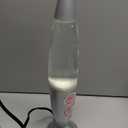 Lazzgan 17 Color Changing LED Liquid Motion Lamp: 16 inches Night Lights with Remote Control, Home Decoration Mood Lighting, Christmas Gifts Table Lamp for Adults and Kids Bedroom, White Wax