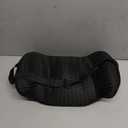 BYMECOST Lumbar Support Pillow for Car, Memory Foam Car Seat Back Support Pillow for Driving, Back Cushion with Strap for Pain Relief, Ergonomic Back Cushion for Office Chair, Wheelchair (Black)