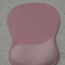 ErgoComfort Gel Wrist Rest Mouse Pad-Ergonomic Office Mousepad with Wrist Support-Non-Slip, Design Desk Accessories Mat for Home&Game Decor (02Pink Serenity)