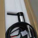 Handheld CO2 Jet Blaster, CO2 Cannon Smoke Machine with RGB LED Lights, Carbon Dioxide Column Gun Stage Effect Equipment Hose Tube for Events/Wedding/Concert/Party/Club 1Pack (1PC)