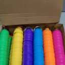JOYIN 100PCS Easter Eggs, Plastic 2.3" 94PCS Colorful with 6PCS Golden Eggs Bulk Empty Fillable for Easter Hunt Party Favor Basket Stuffers Filler Classroom Prize Supplies Decor