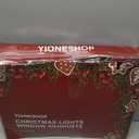 Christmas Window Silhouette Lights Decorations Pack of 4 Lighted Snowman, Trumpeting Angel, Wreath, Christmas Tree Christmas Window Lights with 50 Bulbs for Holiday Indoor Wall Door Glass Decorations