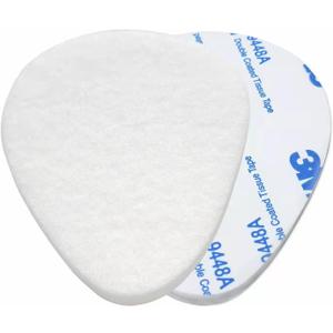 Metatarsal Felt Foot Pads (1/4" Thick- 18 Pieces) Metatarsal Pads for Pain Relief Forefoot, Ball of Foot Cushions for Women & Men Plantar Fasciitis Neuroma