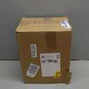 6 Pack Black Storage Bins with Lids Stackable Storage Container for Organizing, Black Storage Boxes with Handle for Shelves, Cute Organizer Bins for Craft, Snacks, 9.85x6.9x5.7 inch