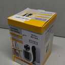 450W Mini Space Heater With Temperature Detection, Remote Wall Outlet Electric Space Heater as Seen on TV with Adjustable Thermostat and Timer and Led Display, Compact for Office Room RV (Smart-White)