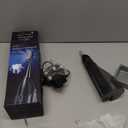 OILSAO Electric Toothbrush with Water Flosser, All in One Sonic Flossing Toothbrush with 3 Modes & 5 Flossing Speeds & 4 Brush Heads, Rechargeable & Portable for Adult Teeth Cleaning,Black