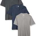 Nautica Men's 3-Pack Cotton V-Neck T-Shirt Size S