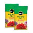 Miracle-Gro Potting Mix, For Container Plants, Flowers, Vegetables, Shrubs, Annuals, Perennials, Feeds up to 6 Months, 8 qt., 2-Pack
