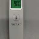 No-Touch Thermometer for Adults and Kids, Accurate Digital Baby Thermometer, Fever Alarm & Silent Mode, 2 in 1 Forehead & Object Mode (white)