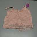 Avidlove Lace Camisole Tops Women Crop Top Ruched Tank Going Out Sexy Spaghetti Strap Cami Bralette