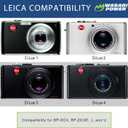 Wasabi Power Battery (2-Pack) and Charger for Leica BP-DC4, C-Lux 1, D-Lux 2, D-Lux 3, D-Lux 4