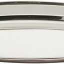 Winco OPL-14 Stainless Steel Oval Platter, 13.63-Inch by 8.75-Inch