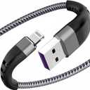 Essri for Phone Charger Cord 3FT 2Pack, USB to L Cable 3 Feet, Nylon Braided Long Charging Cable 3 Foot Compatible with iPhone 14/13/12/11/X/XS/XR/15/Pad - Gray