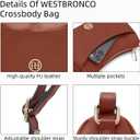 Prettyzys Womens Shoulder Bag,Small Size Crossbody BagsVegan Leather Purses For Women With Adjustable Strap Handbags