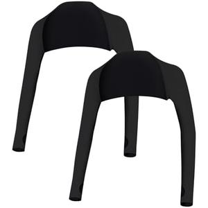 ZXBMS 2 Pack Sun Shawl Cooling Sleeves - Golf UV Arm Sleeve - Arm Covers for Women - Shawl Golf Sun Sleeves for Sun Protection, M ZXBMS 2 Pack Sun Shawl Cooling Sleeves - Golf UV Arm Sleeve - Arm Covers for Women - Shawl Golf Sun Sleeves for Sun Protection, M