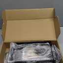 2-Tier Bathroom Counter Organizer with Drawer, Bathroom and Makeup Organizer Countertop, Easy to Install, Ideal for Bathroom organizer, Vanity, Large Skincare, Perfume, Present, and More,Black