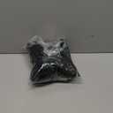 Smallshow Women's Maternity Nursing Dress Ruffle Short Sleeve Breastfeeding Clothes (XX-Large, Black)