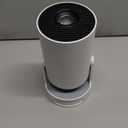 [Built-in Apps & 2025 Upgraded] Mini Projector with WiFi 6 and Bluetooth 5.4 Support 4K 1080P Auto Keystone 180 Rotatable Projector Portable Compatibile with HDMI/TV Stick/Memory Stick/Laptop, White