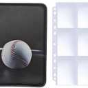 Baseball Trading Gifts Card-Binder,9 Pocket Sleeves, Double Sided Pocket Album, Sport Card Folder Organizer, Card Collectible 900 Cards-, Card Collection-Albun/Folder, Sport Cards,