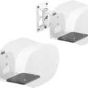 Speaker Mount for Sonos Era 300 Wall Mount White - Tilt +15/-30 & Swivel 30 Adjustable Wall Bracket for Era 300 Wall Mount with Cable Management for Surround Sound, 2 Pack