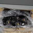 100FT LED Outdoor String Lights Patio Light with 52 Shatterproof G40 Dimmable Globe Bulb, 2-Pack 50FT Waterproof Outside Hanging String Light for Christmas Backyard Porch Balcony Gazebo Party