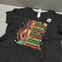 I Am Black Child Juneteenth African American Girls Kids T-Shirt, M