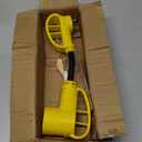 POWGRN 30 Amp to 50 Amp RV Adapter 12 inch, Heavy Duty 10/3 Gauge RV Electrical Adapter, NEMA TT-30P Male to NEMA 14-50R Female, STW 10AWG 30A 125V 3750W, Black-Yellow, ETL Listed