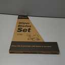 OEM Quality Windshield Wiper Blades, 18 and 18 DSV Standard Car Wiper Blades With Universal U/J Hook Only, Automotive Replacement Wiper Blades for my Car, Water Repellency Wiper Blade, Pack of 2