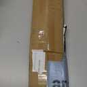 GXOACKJ Curtain Rods for windows 32-48 inch, 5/8 inch Decorative Curtain Rod Set, Matte Black Splicing Heavy Duty Metal Curtain Rod with Brackets