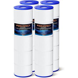 PF-07077 Compatible with CCP420, Clean and Clear Plus 420, PCC105-PAK4, R173576, C-7471, 178584, 817-0106, FC-6470 Pool Filter Cartridges,4 x 105 Sq. Ft,LOD: 26-1/16"7, 4 Pack