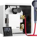Gen II Ranein RV Tankless Water Heater 65,000 BTU, On-Demand Propane Instant Hot Water, Zero Cold Water Start, Thermostatic Mixing Chamber, External Showerhead, High Altitude Ready, Family Use