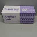 C CUSHION LAB Deep Sleep Pillow, Patented Ergonomic Contour Design for Side & Back Sleepers, Orthopedic Cervical Shape Gently Cradles Head & Provides Neck Support & Shoulder Pain Relief - Calm Grey