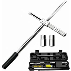 25'' Universal Lug Wrench (17mm, 19mm, 21mm & 23mm) Wheel Brace for Car Wheel Nut Wrench Labor Saving Removel Tyre Wrench (25 New)