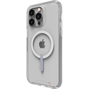 GEAR4 ZAGG Crystal Palace Snap Case Compatible with iPhone 14 Pro Max - Clear iPhone Case, D30 Drop Protection (13ft/4m), Anti-Yellowing Properties, Edge-to-Edge Protection, Magsafe Compatible Case