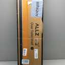 ALLZONE Tension Over The Toilet Storage Cabinet, No-Drill, Fits 92-116 in., 4-Tier