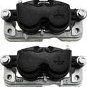 ACDelco Gold 18FR1378KSD Front Disc Brake Caliper Set (Performance Friction Ready Coated) Count of 2
