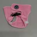 EcoBark Baby Pink Step in Dog Harness - Step in Mesh Dog Harnesses - Safe & Secure Wrap Around Body Halter Vest (Small- 7 to 10 lbs - Chest Up to 14 in (Pack of 1))