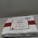 Mellanni Twin Sheets Set - 3 PC Iconic Collection Bedding - Hotel Luxury, Extra Soft, Cooling Bed Sheets - Wrinkle, Fade, Stain Resistant (Twin, Paisley Gray)