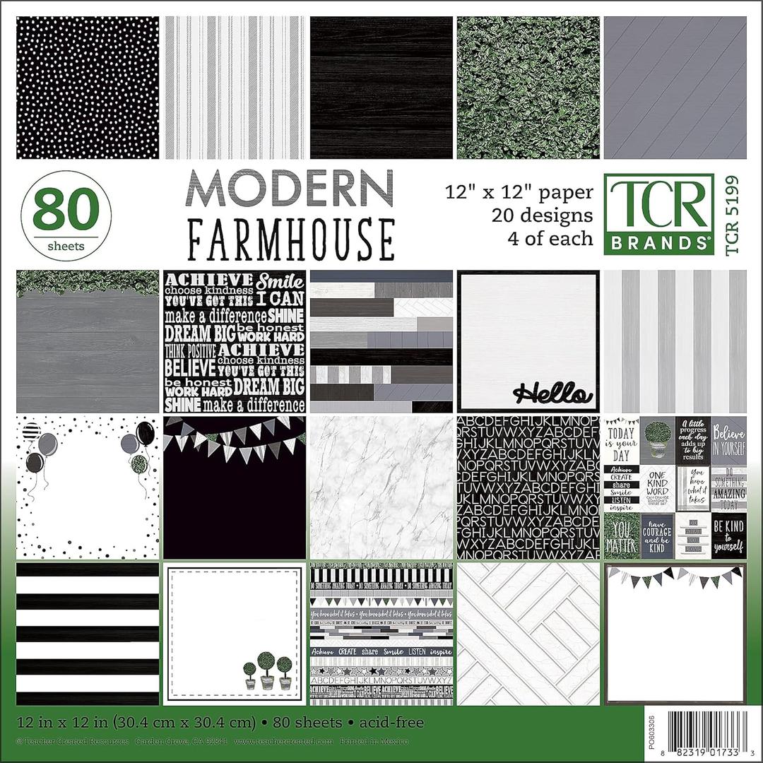 Teacher Created Resources Modern Farmhouse Project Paper